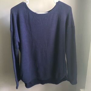 Anthropologie Navy sweater Medium